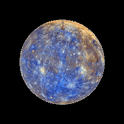 Mercury is the smallest planet in our solar system and the closest one to the Sun. Its proximity to the Sun results in extreme temperature variations, with scorching hot days reaching up to 800°F (430°C) and frigid nights plummeting to -290°F (-180°C). Despite its size, Mercury is incredibly dense, second only to Earth. It has a heavily cratered, Moon-like surface, indicating a long history of impacts. Because of its weak magnetic field, it is not able to hold on to a substantial atmosphere, leaving its surface exposed to the harsh conditions of space. A unique feature of Mercury is its 3:2 spin-orbit resonance, meaning it rotates three times on its axis for every two orbits it completes around the Sun.